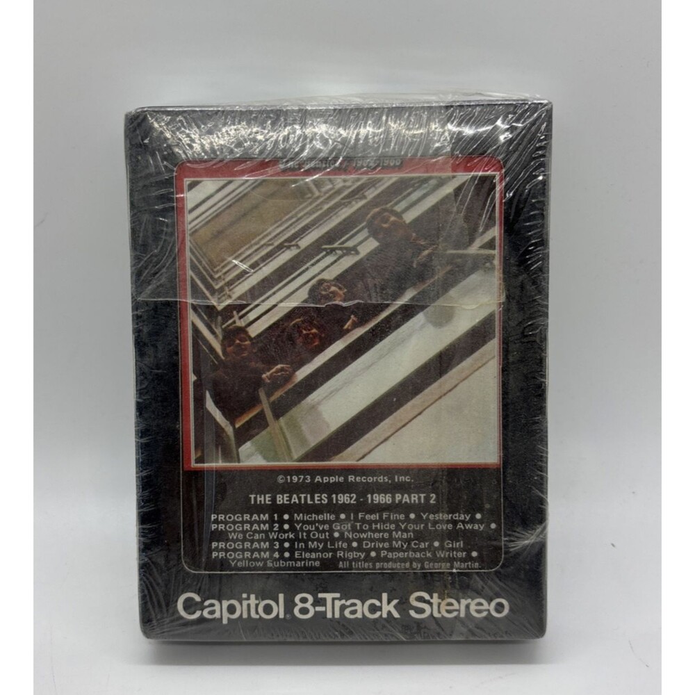 The Beatles 1962-1966 Part 2 |  8-Track Tape - Brand New Sealed RARE HTF